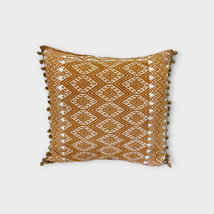 Mexican pillow, hand embroidered from Chiapas