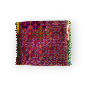 Vintage Hazara Tribe Silk Wallet from the 1940s, Ghazni, Afghanistan