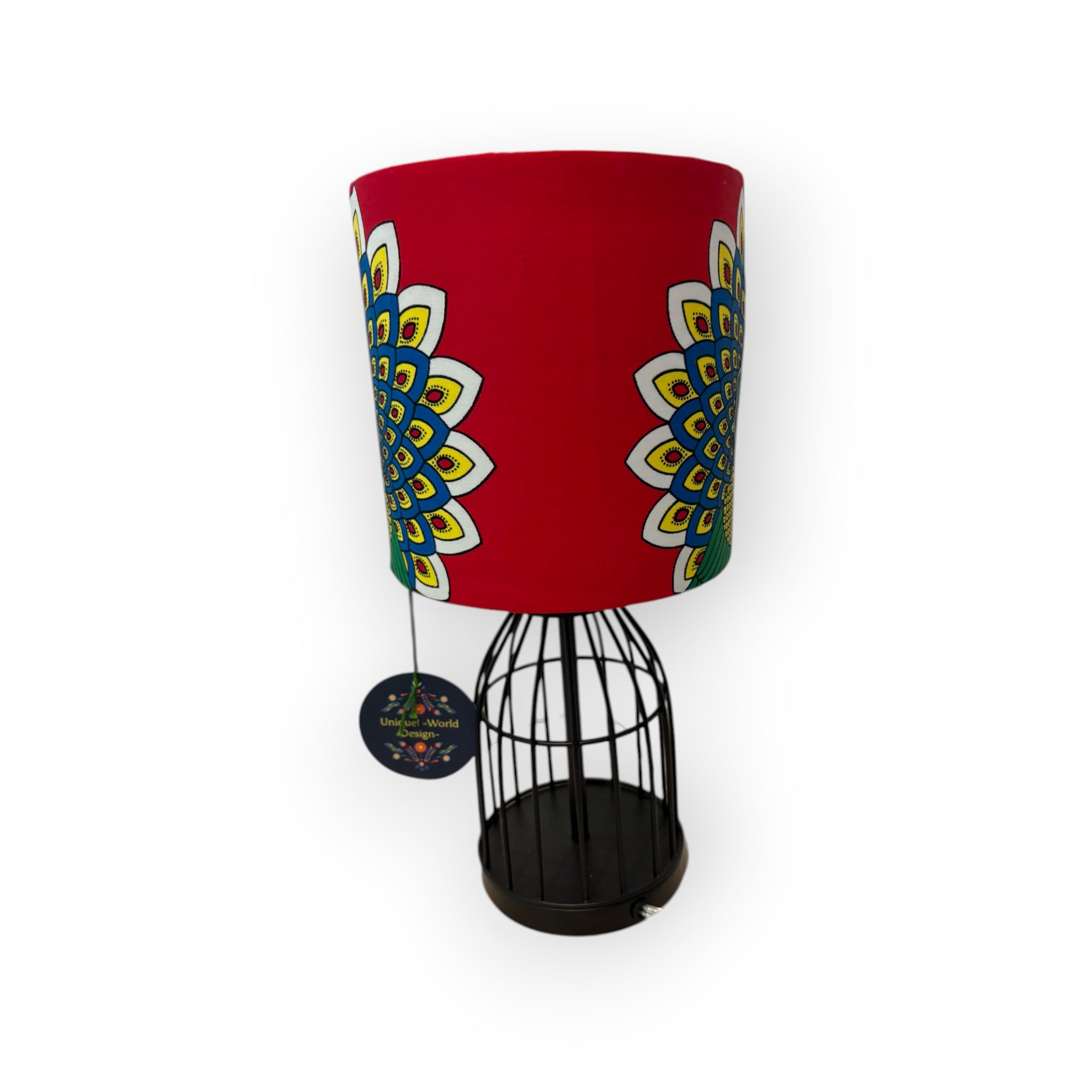 Ankara wire lamp Peacock