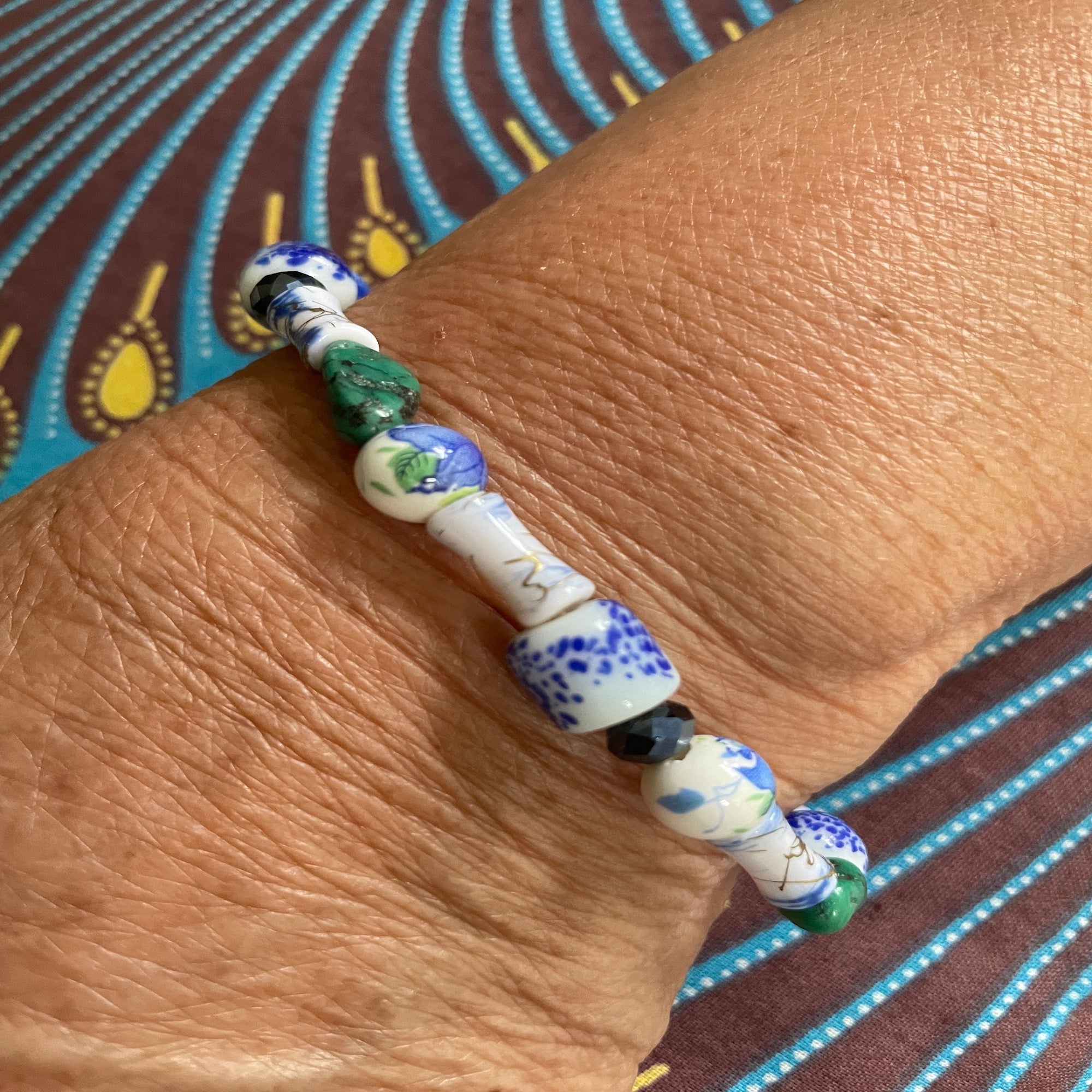 Delft blue ceramic bracelet MIX mini