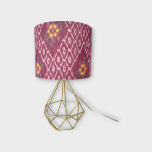 Ikat wire lamp