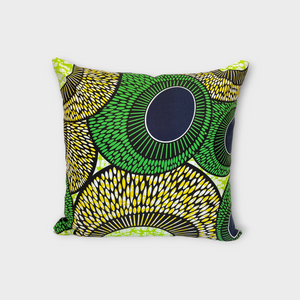 Ankara pillow cover GREEN