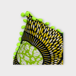 Ankara pillow GREEN