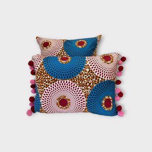 Ankara pillow cover CIRLCES