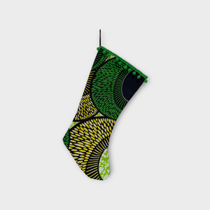 Ankara Bottle Christmas stocking 