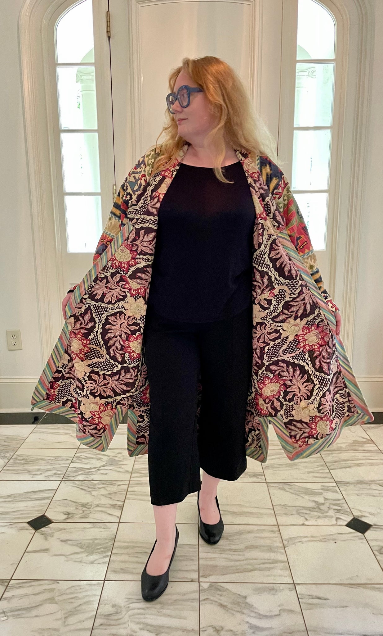 Vintage Ikat kaftan from Uzbekistan