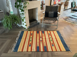 Kilim rug BLUE from Turkey