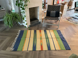 Kilim rug GREEN from Turkey