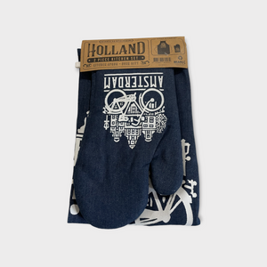  Apron and Oven mitten Bicycle