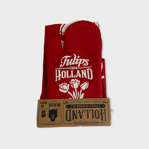 Apron and Oven mitten Tulip