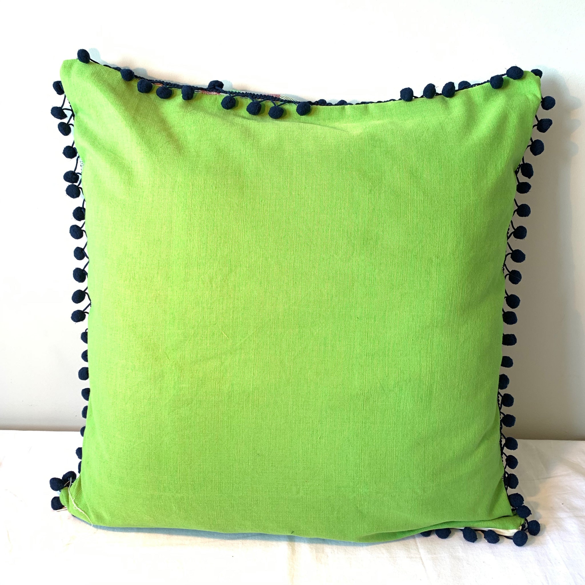Checkered Inabel pillow cover from Philippines | UniqueWorldDesign ...