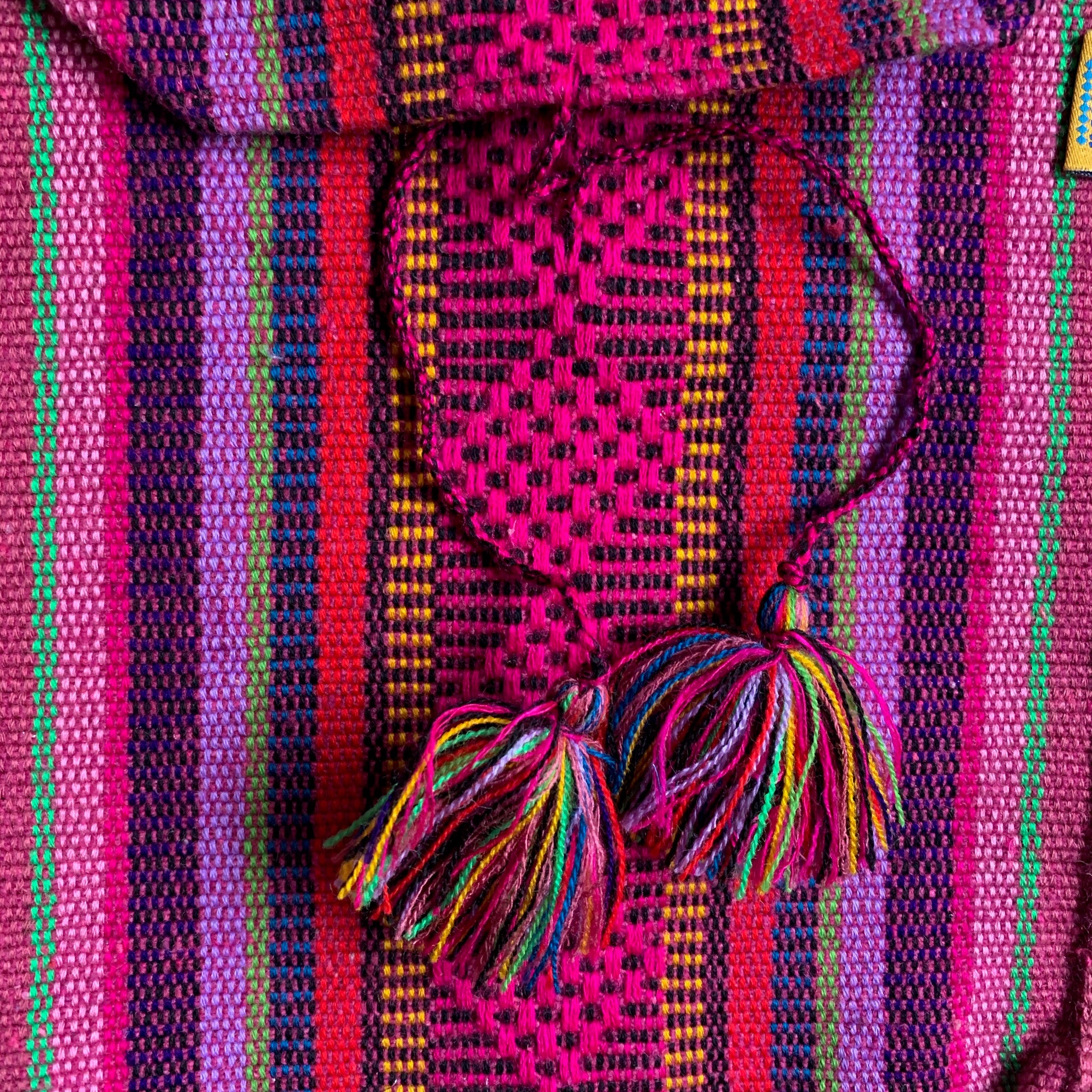 Handmade cross body bags from Oaxaca