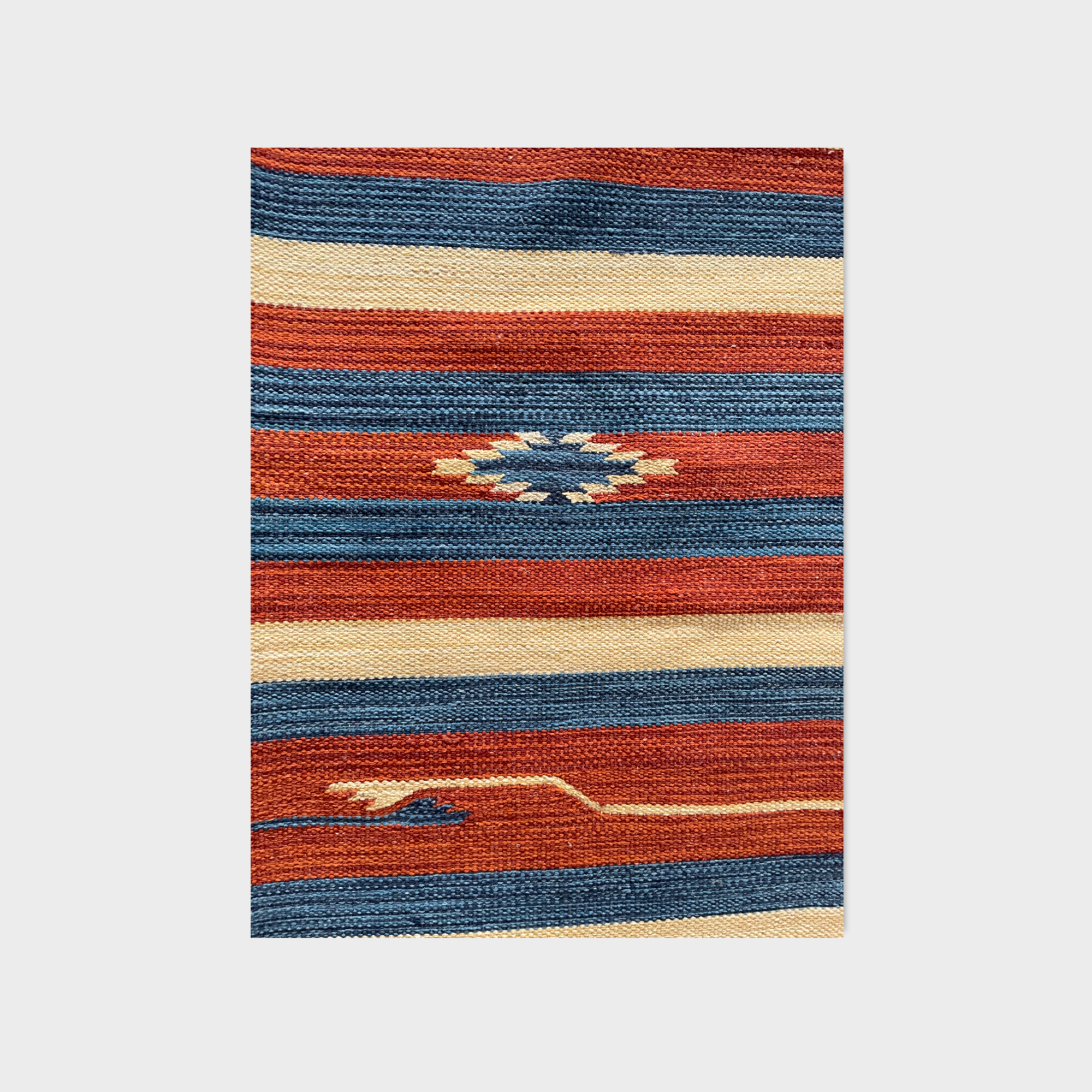 Kilim rug ORANGE from Turkey
