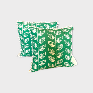 Printed pillow cover from Turkey LEAFS