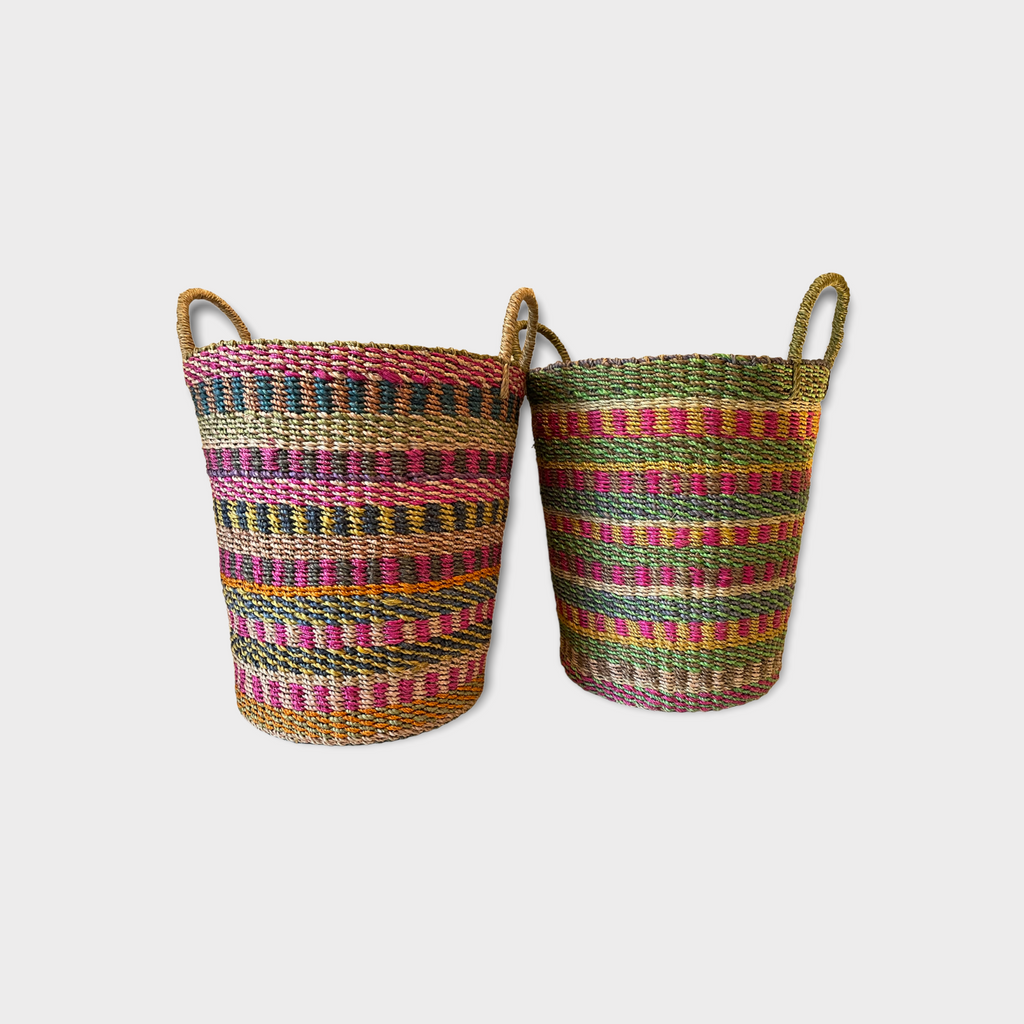 Abaca basket from the Philippines